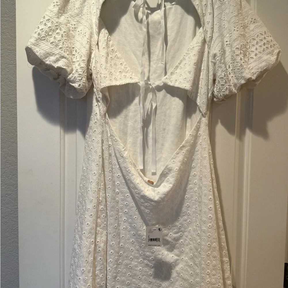 Free People Apricot Rose Mini Dress - Picture 5 of 7